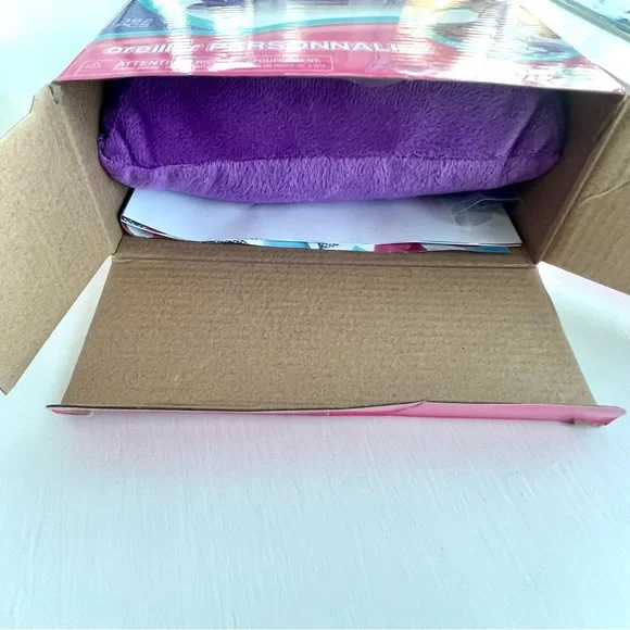 NEW Plush Craft Personalizable Purple Pillow Art Kit Create Any Letter Pink Blue - Picture 8 of 11